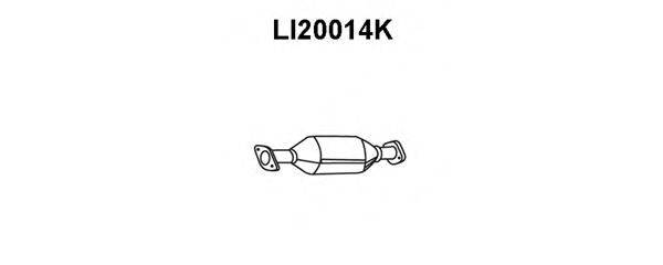 PIAGGIO 1841087507 Каталізатор