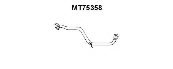 MITSUBISHI MB514984 Труба вихлопного газу