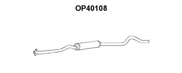 VAUXHALL 852405 Передглушувач вихлопних газів
