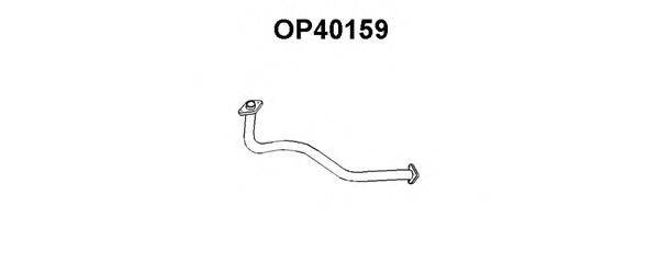 VAUXHALL 854150 Труба вихлопного газу