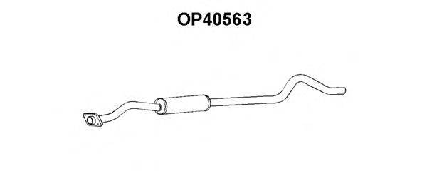 VAUXHALL 852386 Передглушувач вихлопних газів
