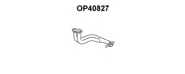 VAUXHALL 854335 Труба вихлопного газу