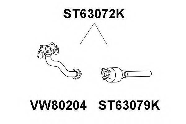 VAG 1H0253058CX Каталізатор
