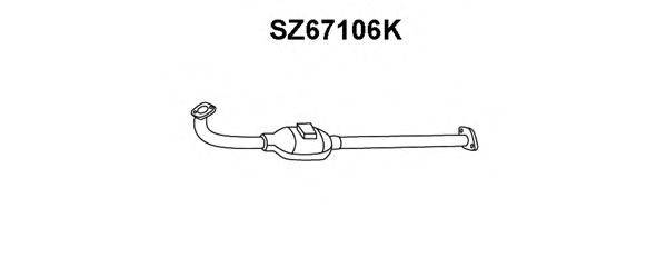 SUZUKI 1415082010 Каталізатор