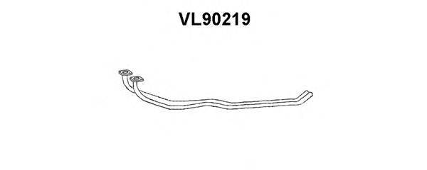 VOLVO 461349 Труба вихлопного газу