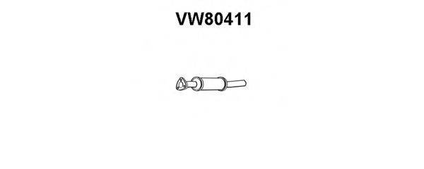 VENEPORTE VW80411 Передглушувач вихлопних газів
