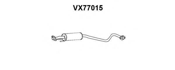 OPEL 5852003 Передглушувач вихлопних газів