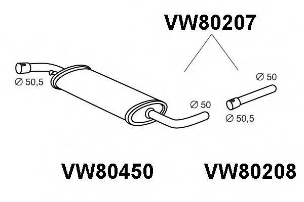 VENEPORTE VW80207