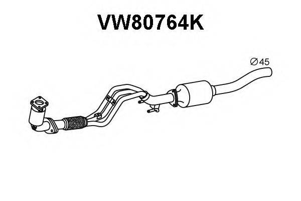 VAG 6Q0254502CX Каталізатор
