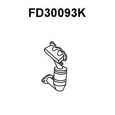 FORD 1026132 Каталізатор колектора
