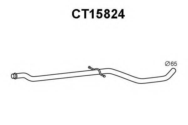 KLARIUS 142983 Труба вихлопного газу