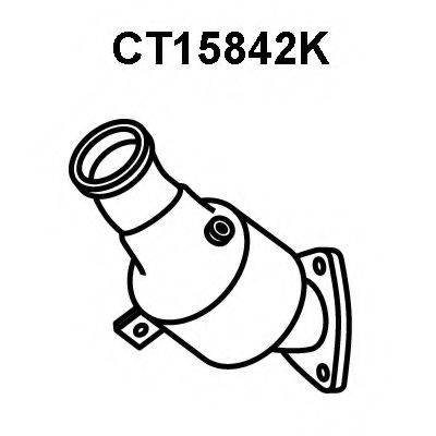 ALFAROME/FIAT/LANCI 1360786080 Попередній каталізатор