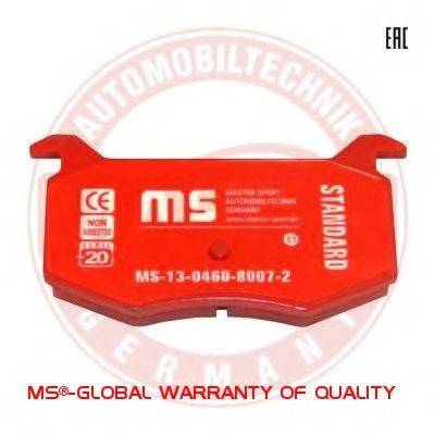 MOSKVICH 2141-3501090 Комплект гальмівних колодок, дискове гальмо
