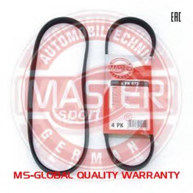 MASTER-SPORT 4 PK 648 Полікліновий ремінь