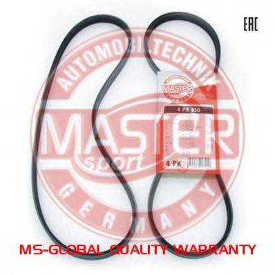 MASTER-SPORT 4 PK 845 Полікліновий ремінь