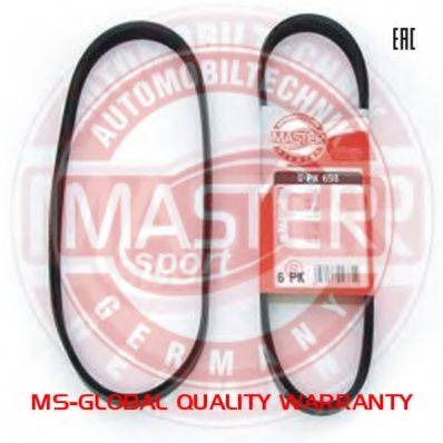 MASTER-SPORT 6 PK 675 Полікліновий ремінь