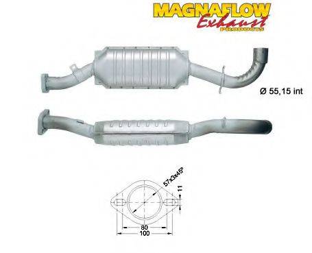 AS 30570 Монтажний комплект, каталізатор