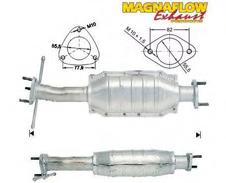 KIA OK04R20600 Монтажний комплект, каталізатор