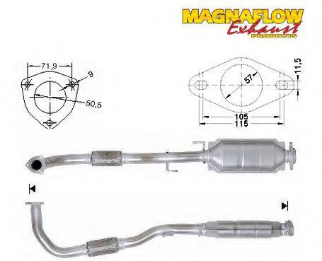 CHRYSLER 52128766AA Каталізатор