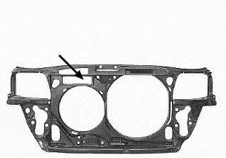 AUDI 8D0 805 594 AF Облицювання передка