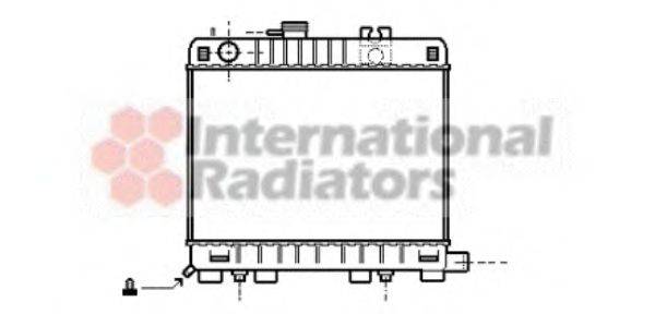 NRF 51342 Радіатор, охолодження двигуна