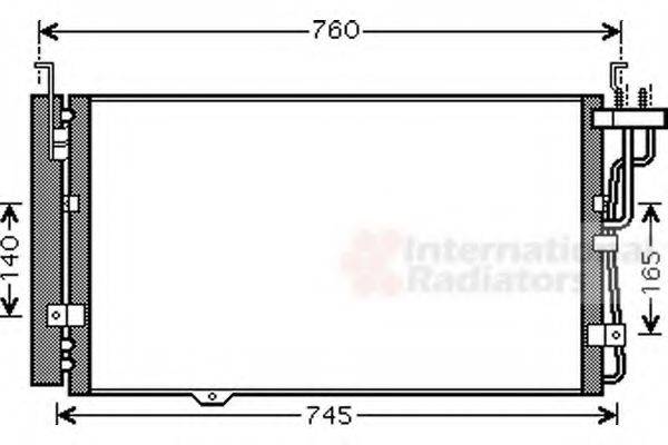 KIA 976063F100 Конденсатор, кондиціонер