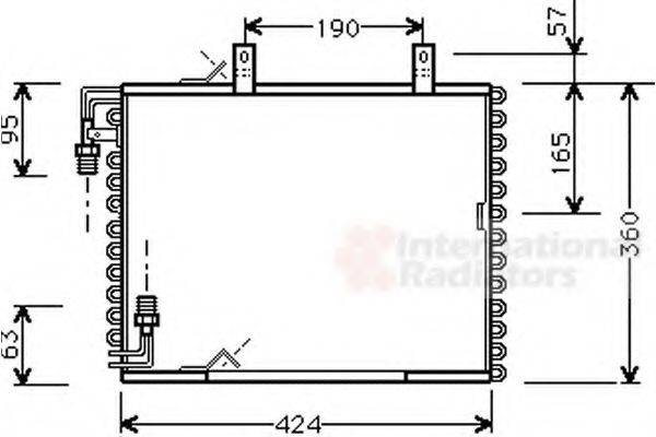 PAPE 4215 Конденсатор, кондиціонер