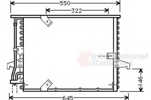 PAPE 43002 Конденсатор, кондиціонер