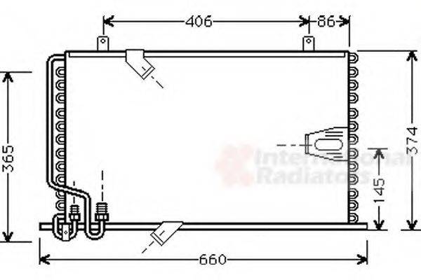 PAPE 4216 Конденсатор, кондиціонер