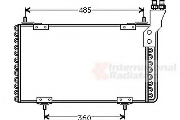 PAPE 53002 Конденсатор, кондиціонер