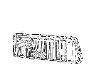 VALEO 085084 Розсіювач, основна фара