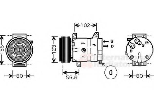 VAN WEZEL 4300K345