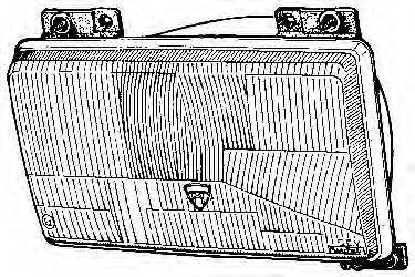 FIAT / LANCIA 7660574 Основна фара