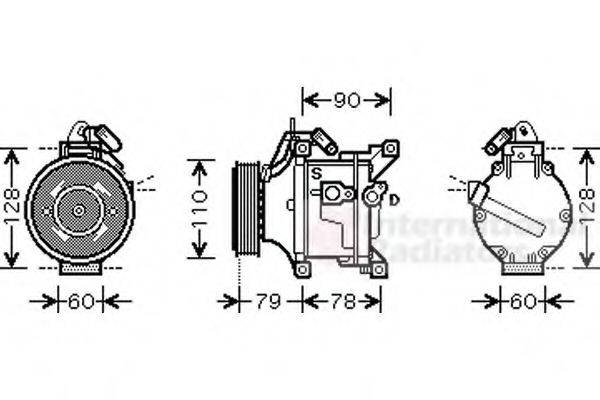TOYOTA 88310-52371 Компресор, кондиціонер