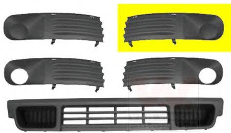 VW 7H0807489C Ґрати вентилятора, буфер