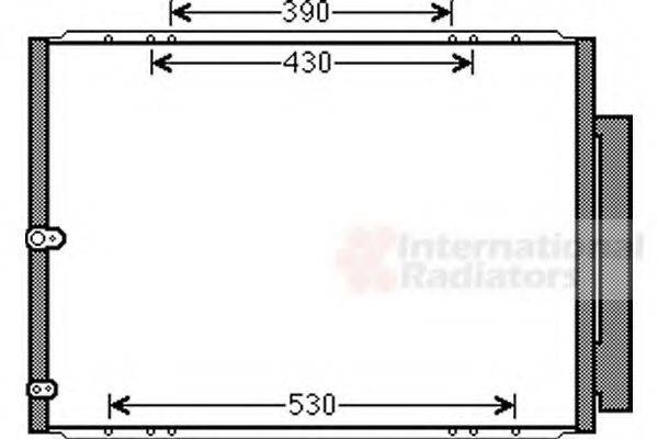 TOYOTA 8846048041 Конденсатор, кондиціонер