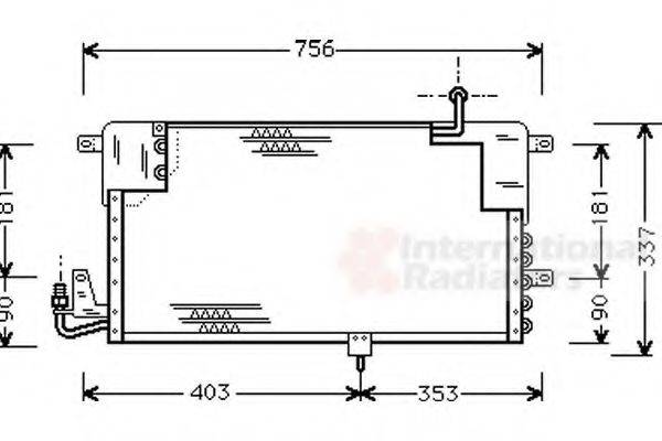 TEMOT 100263 Конденсатор, кондиціонер