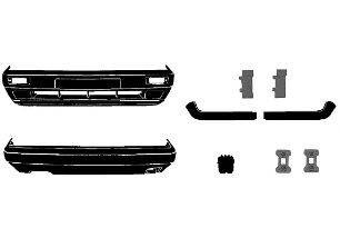 VW 1H0 807 193 Кронштейн, буфер