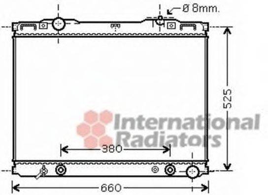 KIA 253103E050 Радіатор, охолодження двигуна