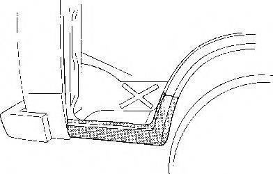 SCHLIECKMANN 415022 Накладка порога