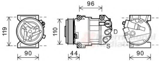 VAN WEZEL 0100K125