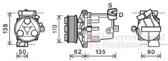 VAN WEZEL 1300K343