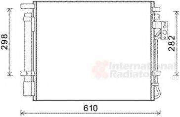 NRF 350021 Конденсатор, кондиціонер
