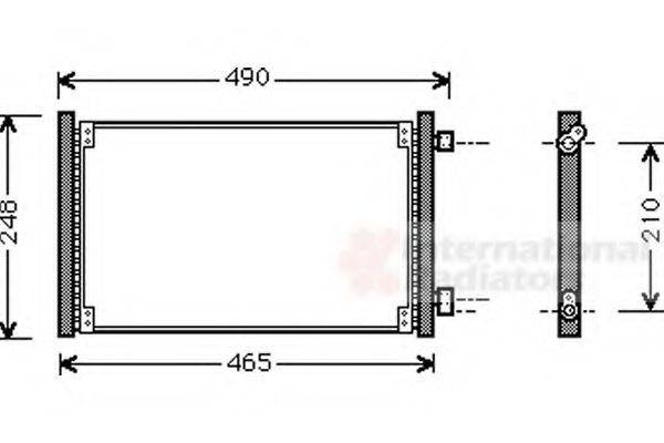 PAPE 83044 Конденсатор, кондиціонер