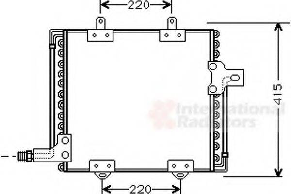 RENAULT 77 00 800 986 Конденсатор, кондиціонер
