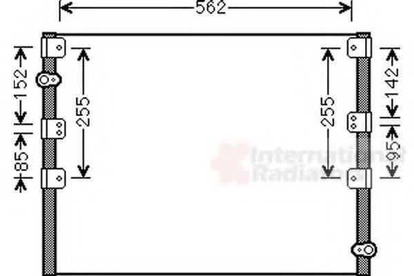 TEMOT 100535 Конденсатор, кондиціонер