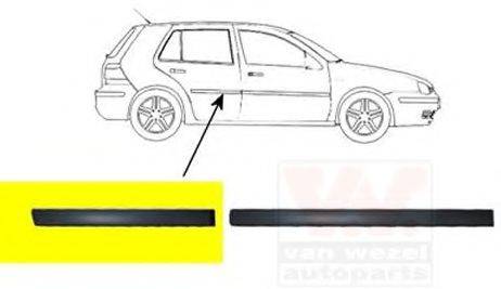 VW 1J4 853 754 D B41 Облицювання / захисна накладка, двері