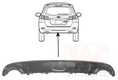 HYUNDAI 866252B000 Спойлер