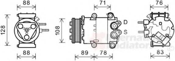 VAN WEZEL 1800K571