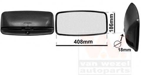 VAN WEZEL 8222 Зовнішнє дзеркало